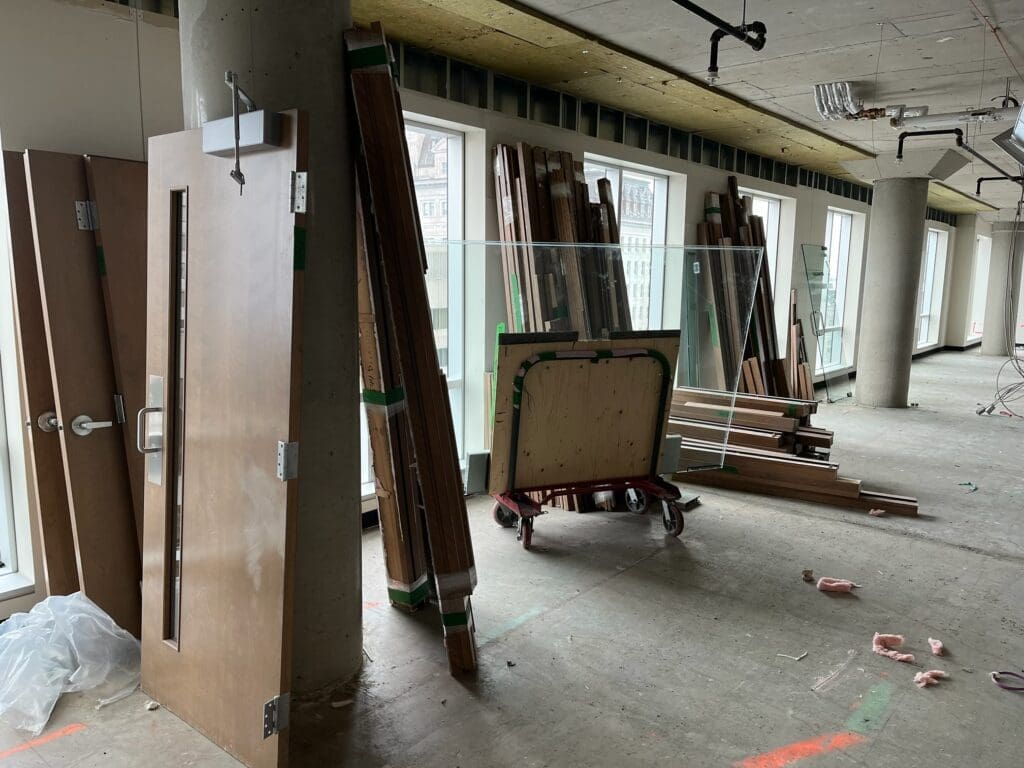 Photo prise par Architectures Sans Frontières