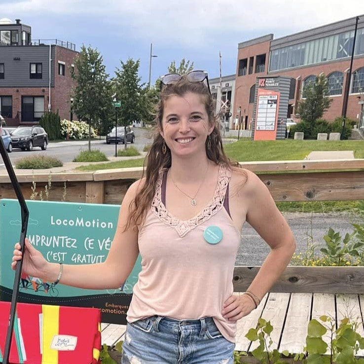 Photo de Lucile Siraut, bénévole pour LocoMotion Sud-Ouest