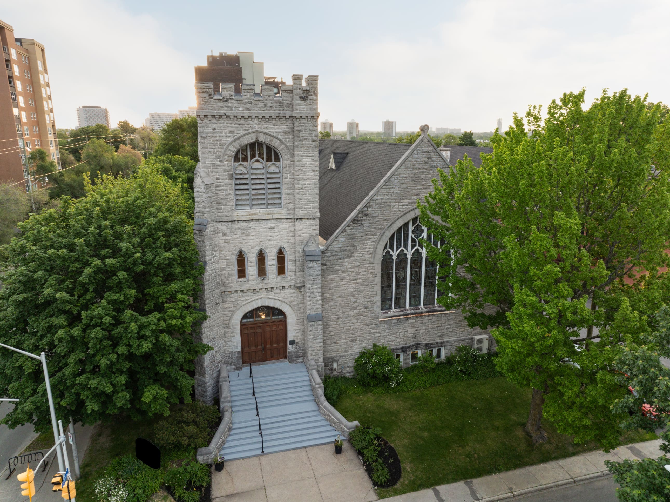 Photo d'une église à Montréal